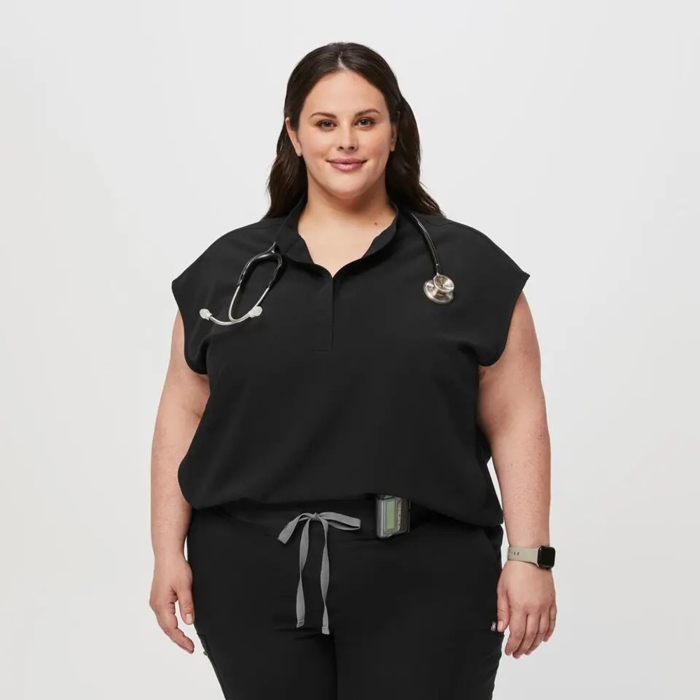 Figs Women's Black Top